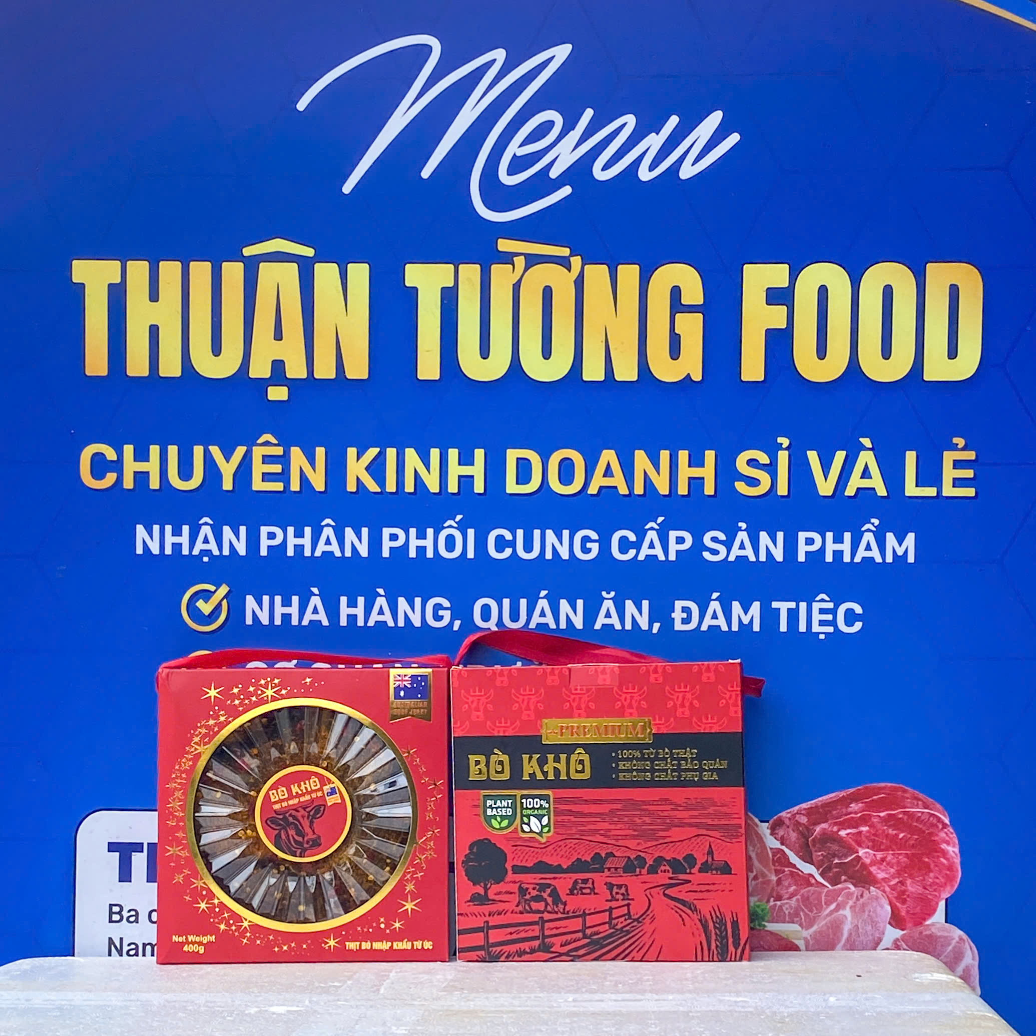 Tết_Khô bò hộp xuân 200g